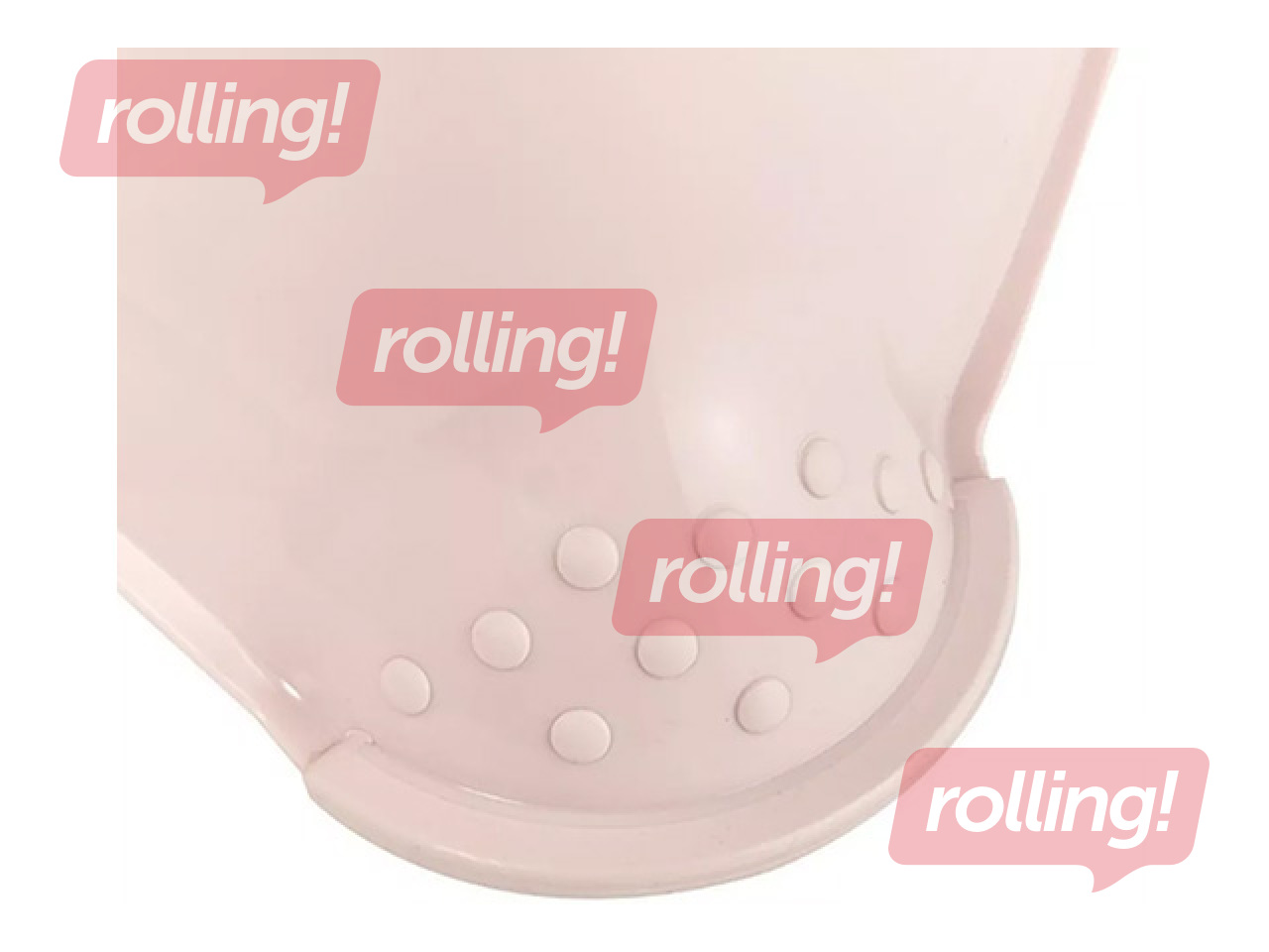 Pakāpienu soliņš Keeeper Tomek Pure, rozā, 40.5x28.5x14cm