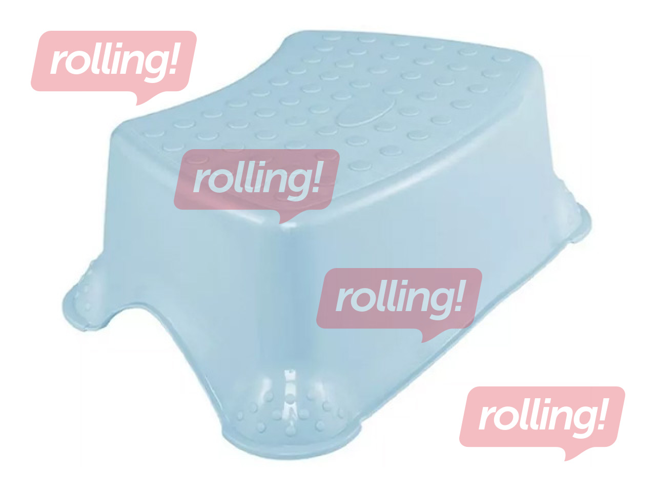 Pakāpienu soliņš Keeeper Tomek Pure, zils, 40.5x28.5x14cm