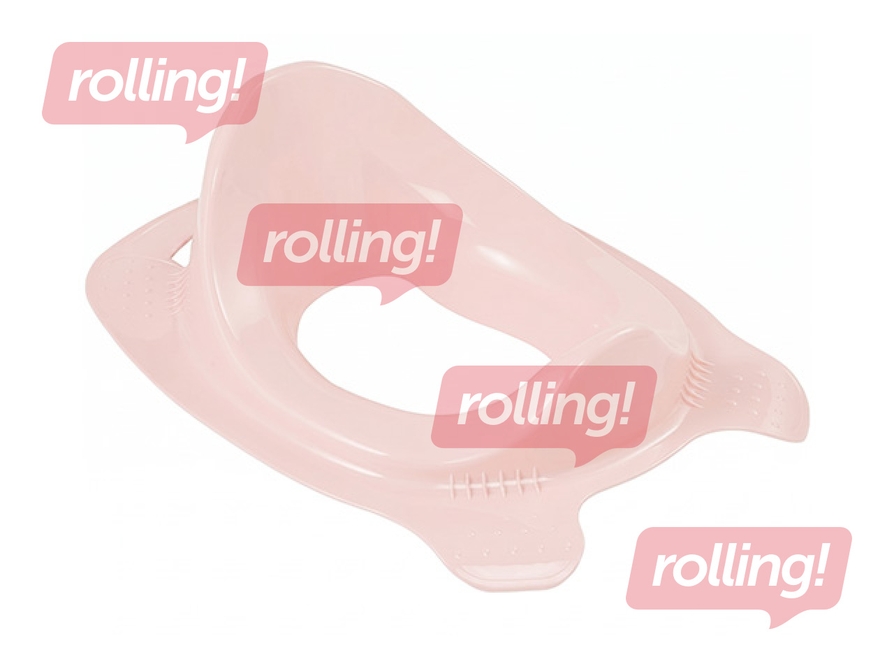 Tualetes mācību sēdeklītis Keeeper Zuza Pure, rozā, 28x37x14cm