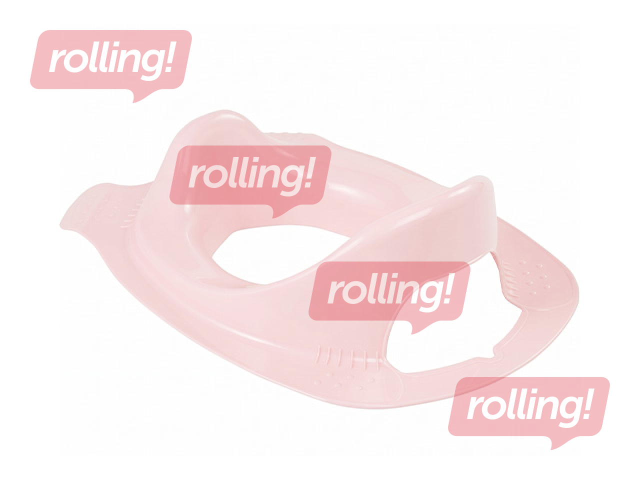 Tualetes mācību sēdeklītis Keeeper Zuza Pure, rozā, 28x37x14cm