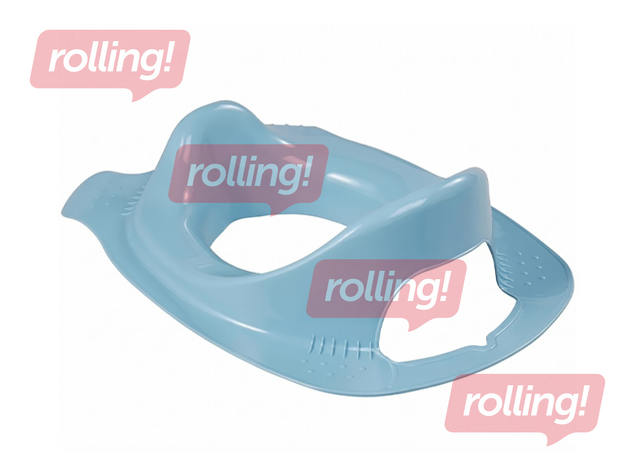 Tualetes mācību sēdeklītis Keeeper Zuza Pure, zils, 28x37x14cm