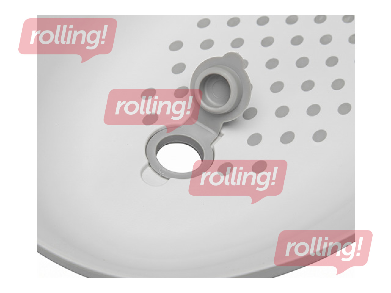 Bērnu vanniņa Keeeper Maja Pure, salokāma, ar korķi, pelēka, 48x82x23.5cm