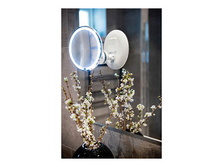 Kosmeetiline peegel, LED, Ø20x11cm