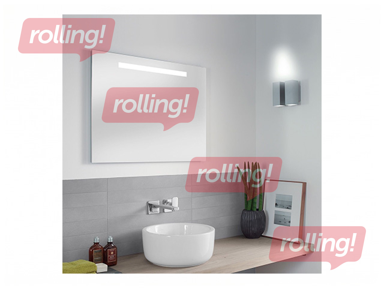 Sienas spogulis Villeroy & Boch More to See One, LED, 80x60cm