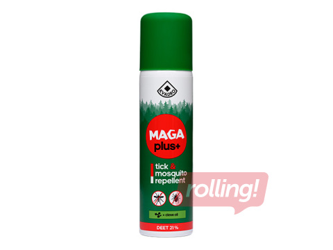 Putukatõrjevahend Maga Plus+ DEET 21%, nelgi ekstraktiga, 150ml