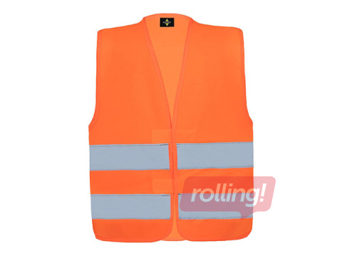 Atstarojošā veste, bērnu, XXS izmērs, 3-4 gadi, oranža