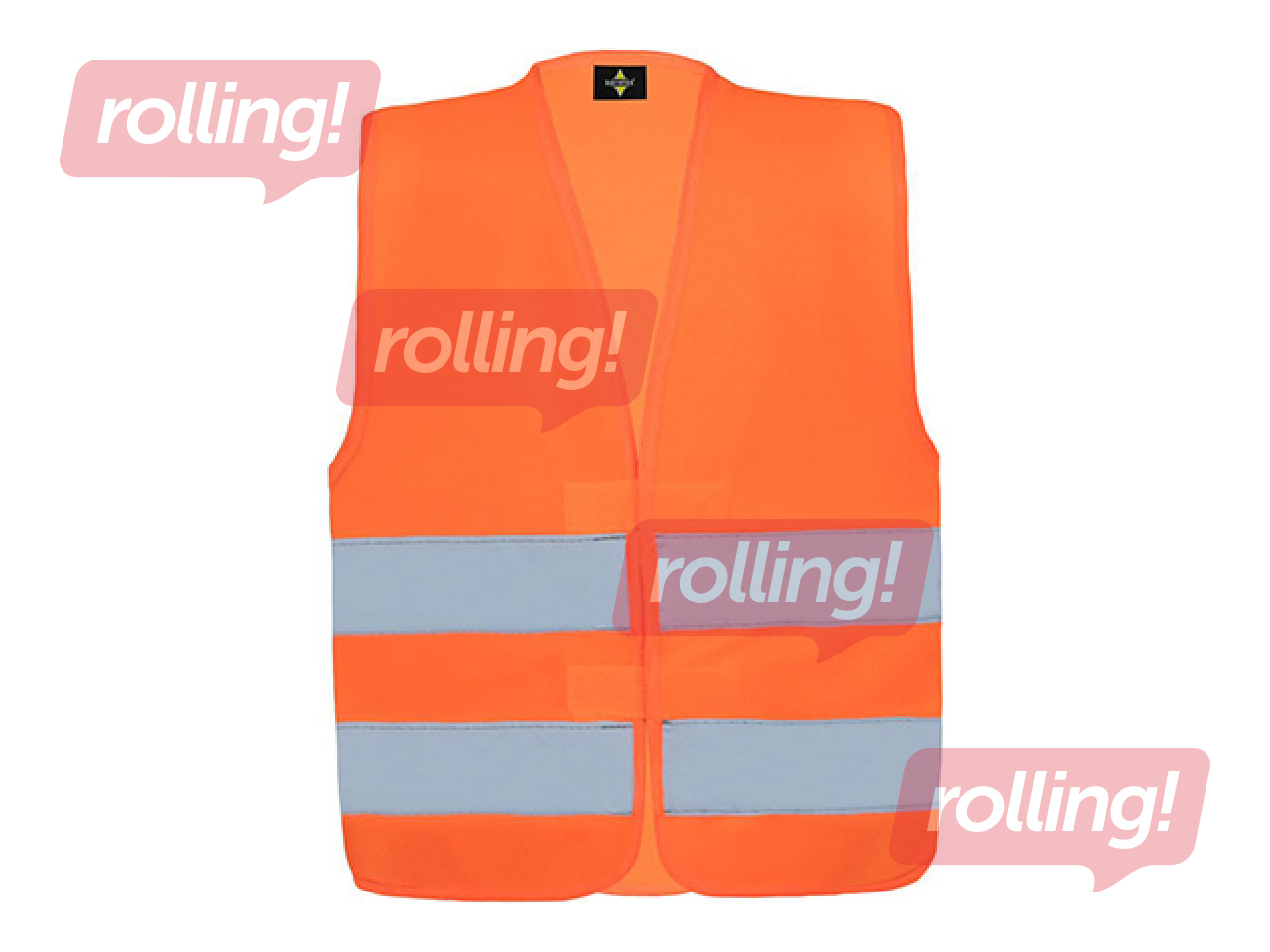 Atstarojošā veste, bērnu, XS izmērs, 4-6 gadi, oranža