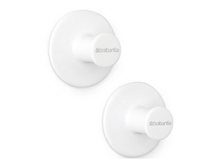 Hook set Brabantia, white, 2 pcs.