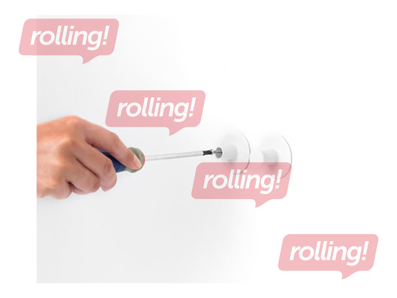 Pakaramo komplekts Brabantia, balts, 2 gab.