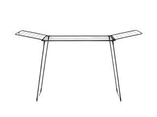 Drying rack Brabantia, for laundry, steel, black