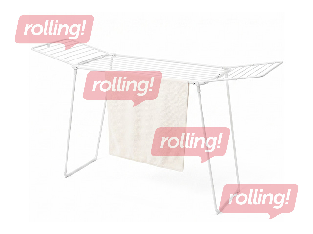 Сушилка для белья Brabantia, стальная, белая