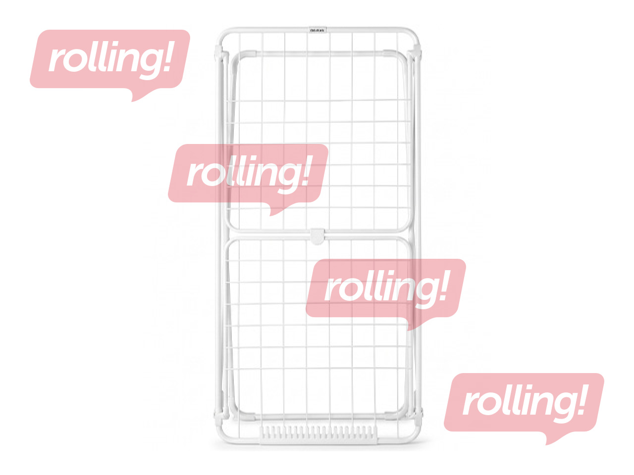 Сушилка для белья Brabantia, стальная, белая