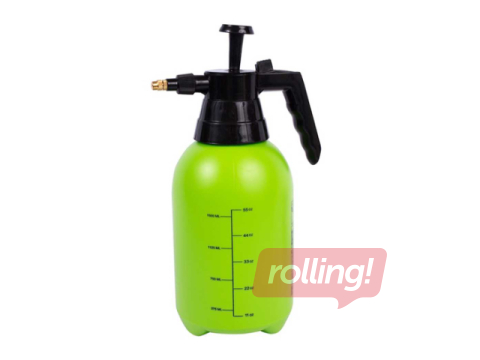 Spiediena smidzinātājs Okko, ar pumpi, zaļš, 1.5l