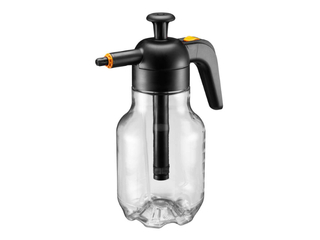 Pressure sprayer Fiskars, with pump, black, orange, 1.8l