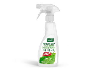 Green soap Mayeri, with chili, 500ml
