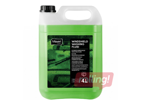 Жидкость для омывателя стёкол Mayeri, летняя, 4l