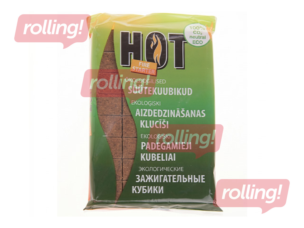 Aizdedzināšanas klucīši Hot, 32 gab.