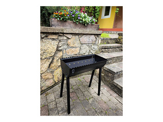 Kokogļu grils Abas Smokehouse, 62x29.5x71cm