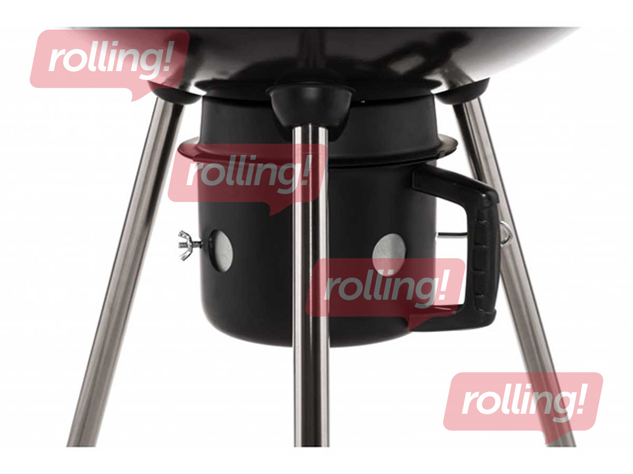 Kokogļu grils Mustang Basic 57, ar riteņiem, Ø59cm