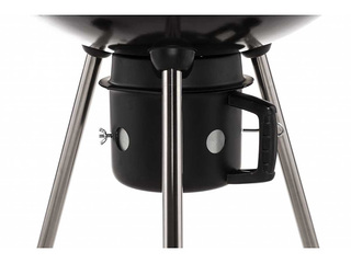 Söegrill Mustang Basic 57, must, ratastega, Ø59cm