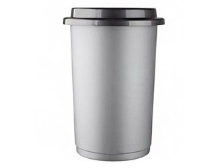 Atkritumu tvertne, pelēka, 50 l