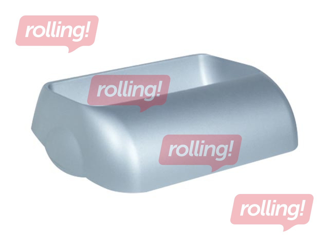 Atkritumu tvertnes vāks, satin