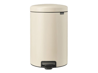 Ведро для мусора с педалью Brabantia, NewIcon, нежно-бежевое, 20л