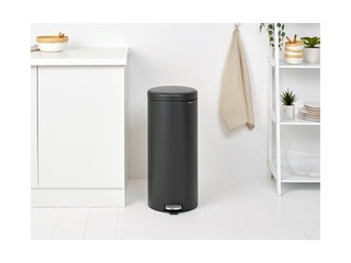 Pedal bin NewIcon, mineral grey, 30l