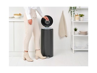 Pedal bin NewIcon, mineral grey, 30l