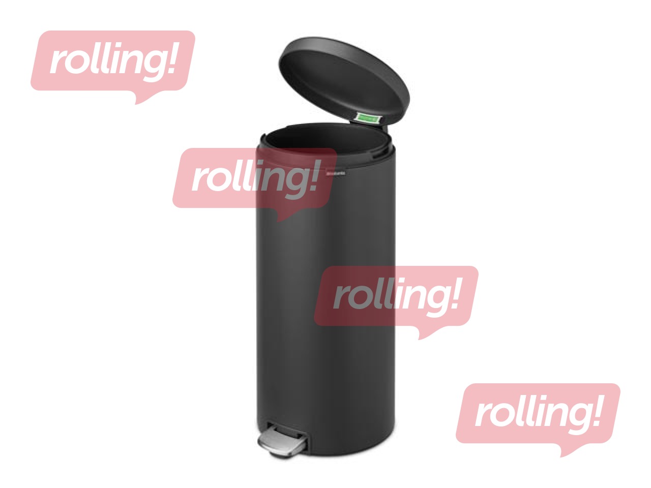 Pedal bin NewIcon, mineral grey, 30l