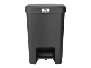Pedal bin StepUp, dark grey, 25l