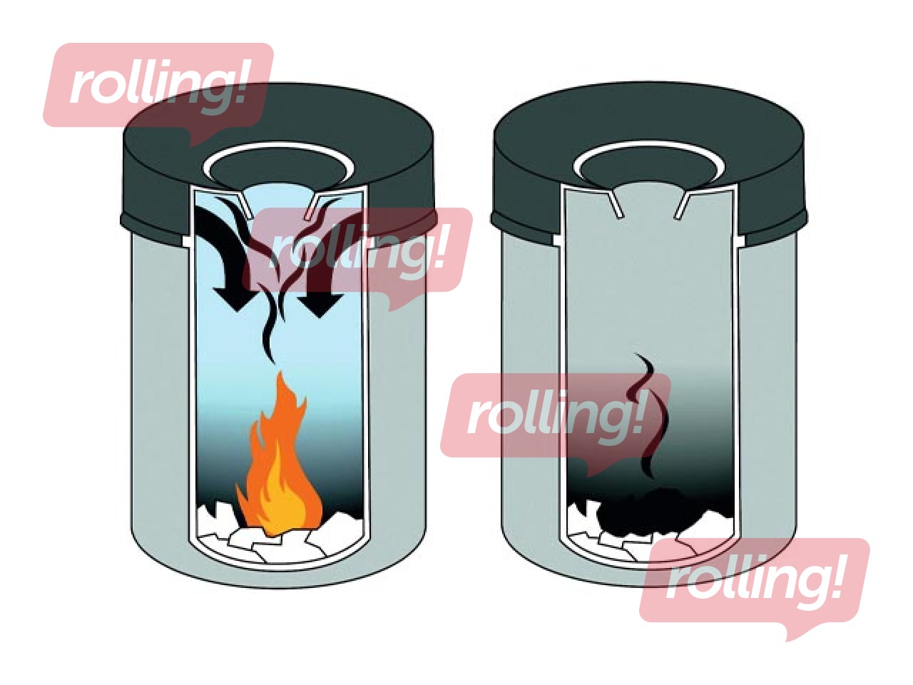 Atkritumu tvertne Durable, Safe, tērauda, melna, 60l