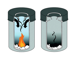 Waste basket Durable, Safe+, black, 60l