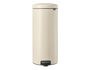 Ведро для мусора с педалью Brabantia, NewIcon, нежно-бежевое, 30л