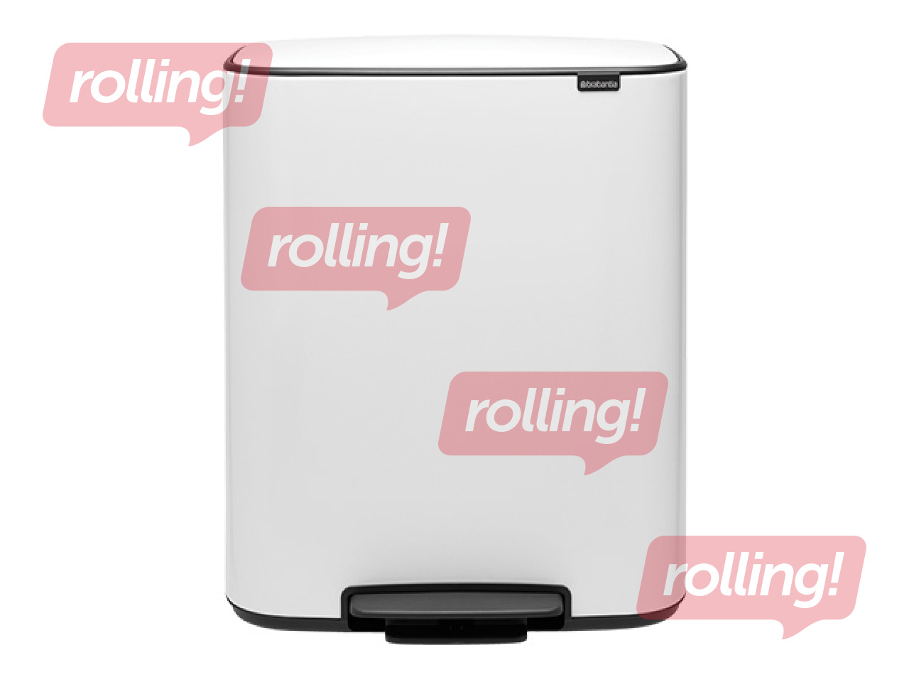 Pedal bin Brabantia, Bo, white, 60l