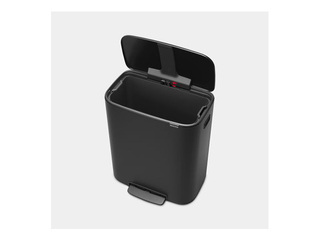 Pedal bin Brabantia, Bo, matte black, 60l
