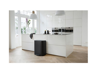 Pedal bin Brabantia, Bo, matte black, 60l
