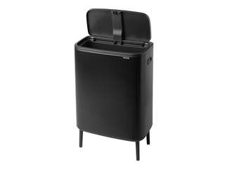 Waste bin Brabantia, Bo Touch, matte black, 60l