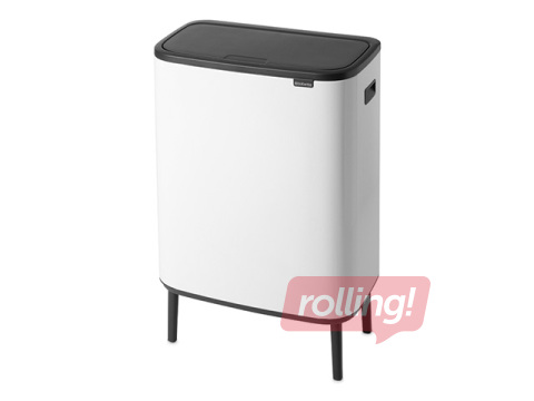 Atkritumu tvertne Brabantia, Bo Touch, balta, 60l