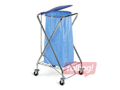 Держатель мусорных мешков Dust с крышкой, для мешков 120л