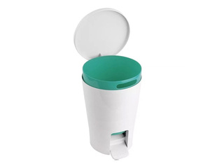 Prügikast Tatay Diabolo, pedaaliga, roheline, 5l