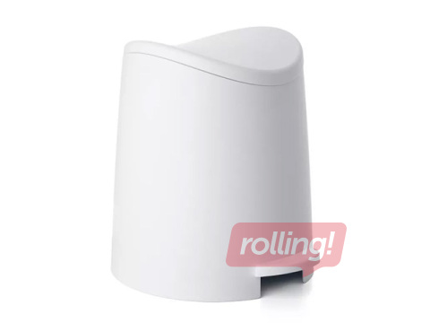 Prügikast Tatay Standard, plastik, valge, 3l