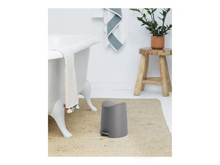 Atkritumu tvertne Tatay Standard, plastmasa, pelēka, 3l