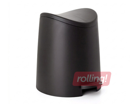 Atkritumu tvertne Tatay Standard, plastmasa, melna, 3l