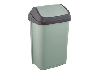 Atkritumu tvertne Keeeper Swantje, plastmasa, zaļa, 10l