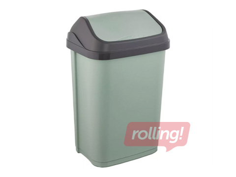 Мусорное ведро Keeeper Swantje, зеленое, 10л, пластик