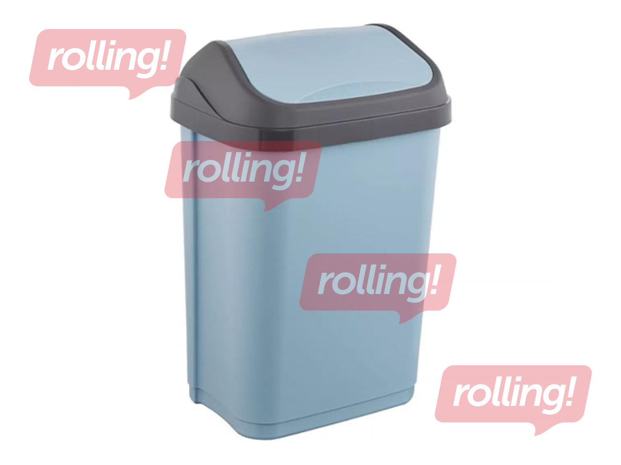 Atkritumu tvertne Keeeper Swantje, plastmasa, zila, 10l