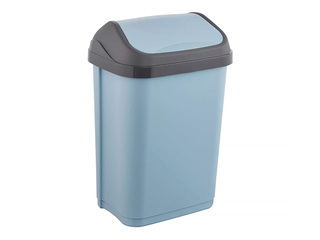 Dustbin Keeeper Swantje, blue, 10l, plastic