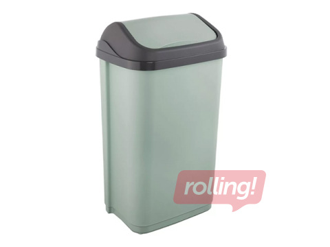 Atkritumu tvertne Keeeper Swantje, plastmasa, zaļa, 50l