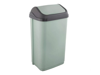 Dustbin Keeeper Swantje, green, 50l, plastic